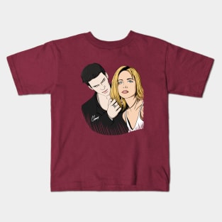 Buffy and Angel Kids T-Shirt